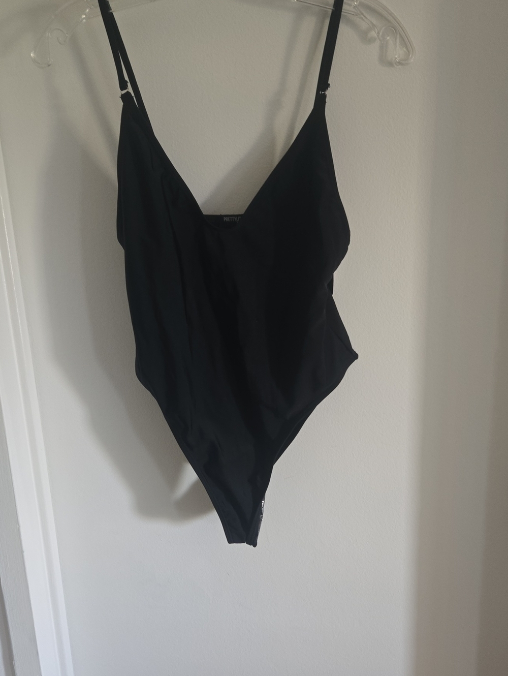 PrettyLittleThing Black One Piece Swimsuit